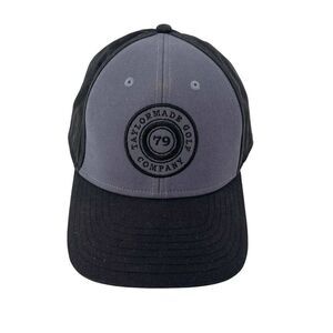 Taylormade Golf Company Hat Gray Mens One Size Snapback Cap Classic Structured